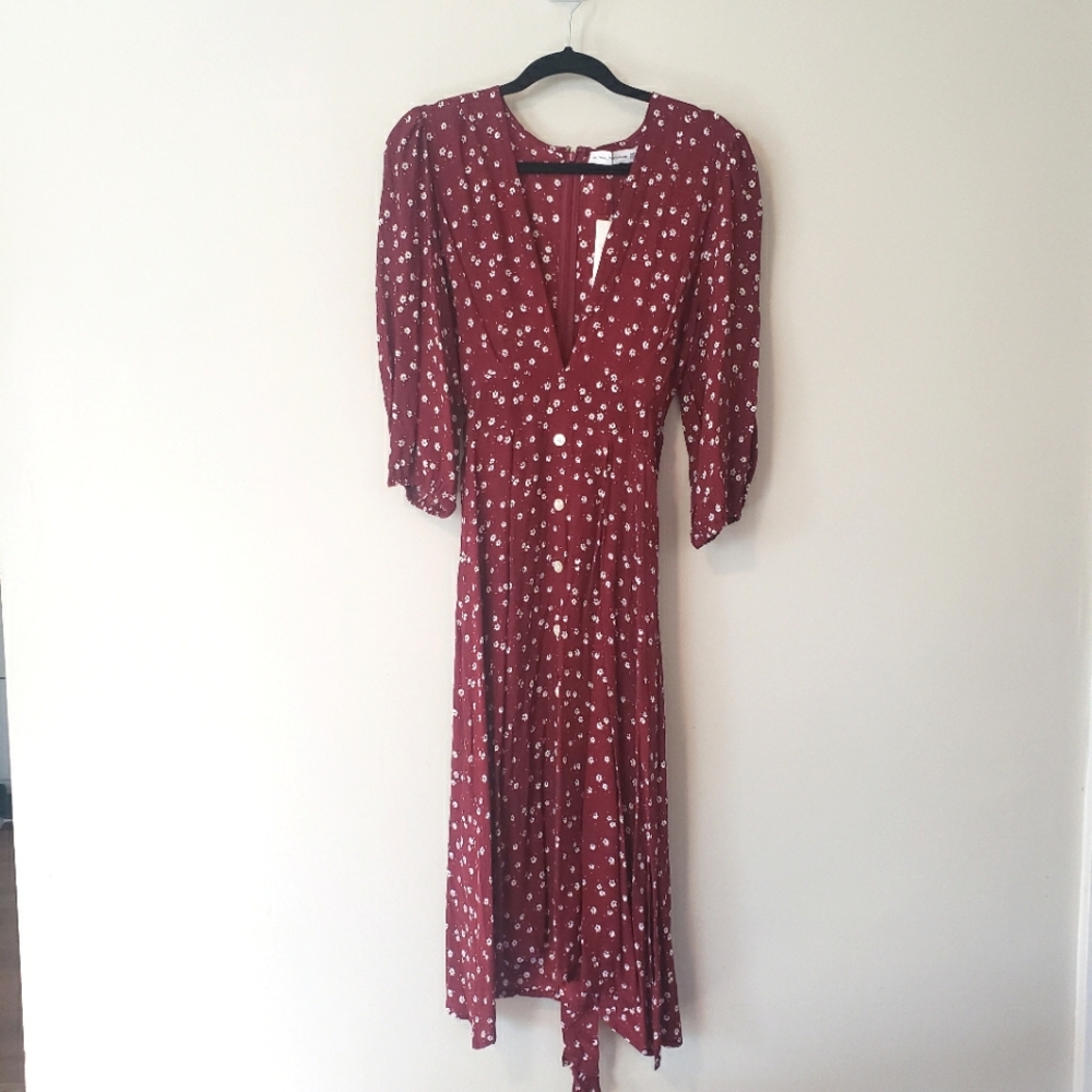 NWT Faithfull the Brand Chloe Dress - Size 6 - Picture 5 of 10